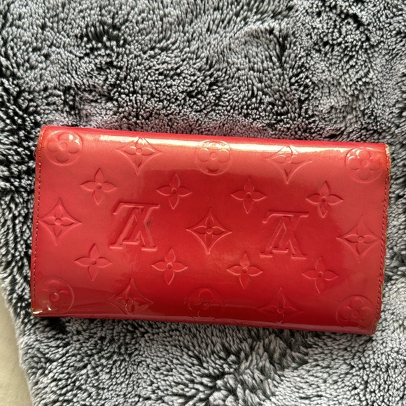 Louis Vuitton pink vernis long wallet - Picture 9 of 10